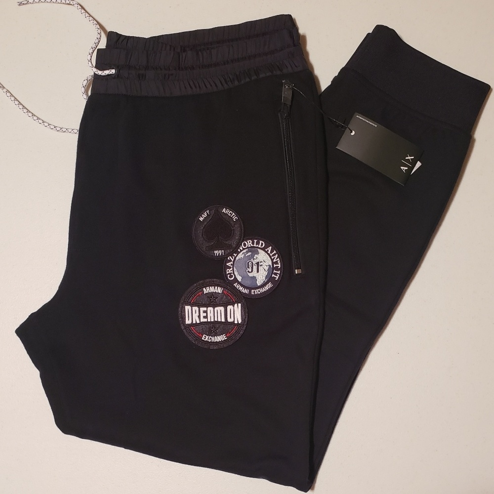 Armani Exchange Trouser Sweatpants Mens Size XL